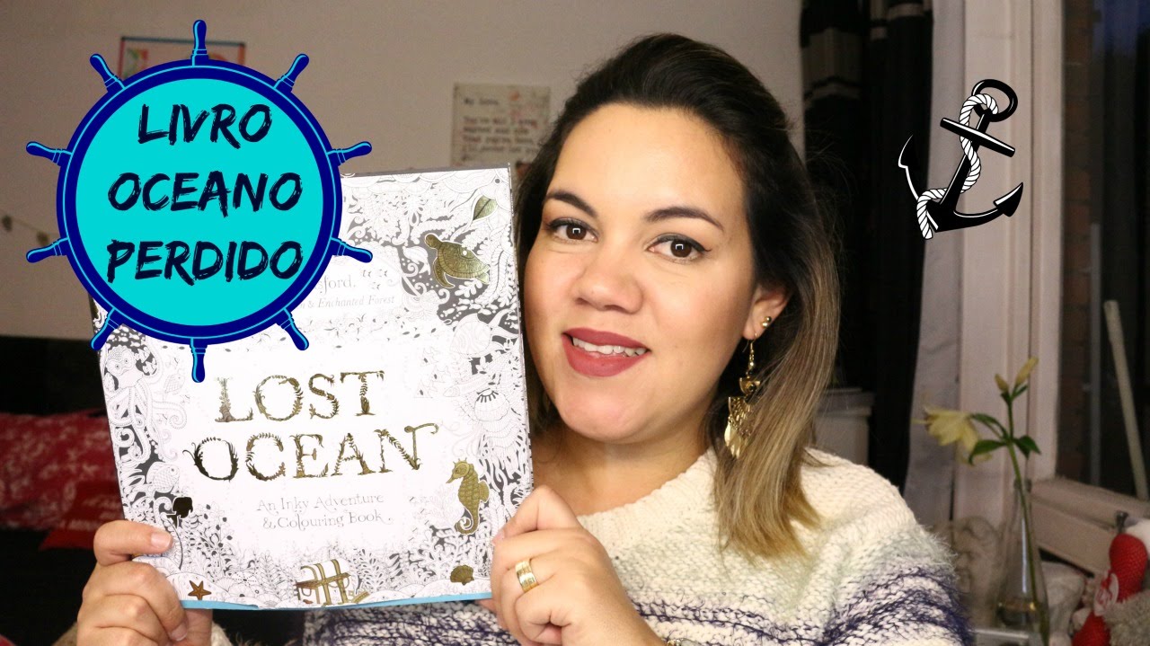 V&iacute;deo Extra - Livro de colorir Oceano Perdido(Lost Ocean) - Johanna Basford