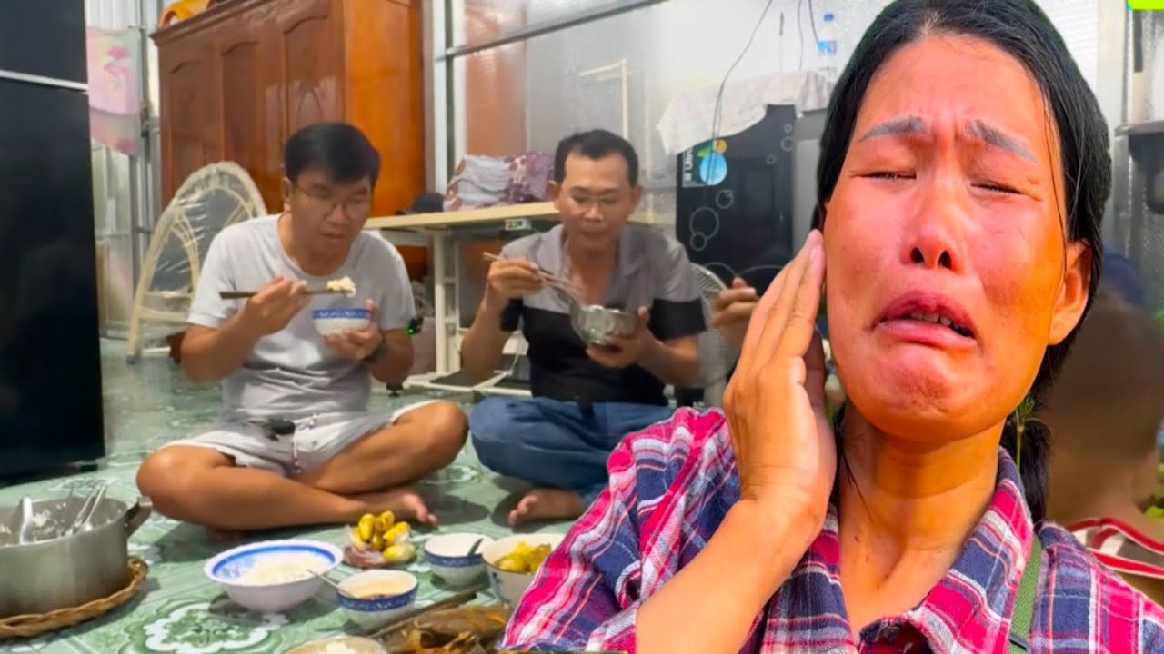Bữa cơm chiều tại nhà Hạnh bất ngờ có người tìm đến..