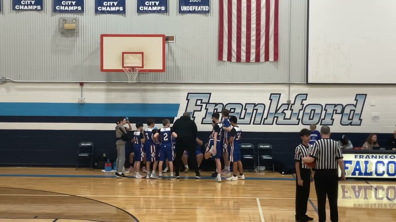 HMS 8th grade B team vs Frankford 3rd Qtr.