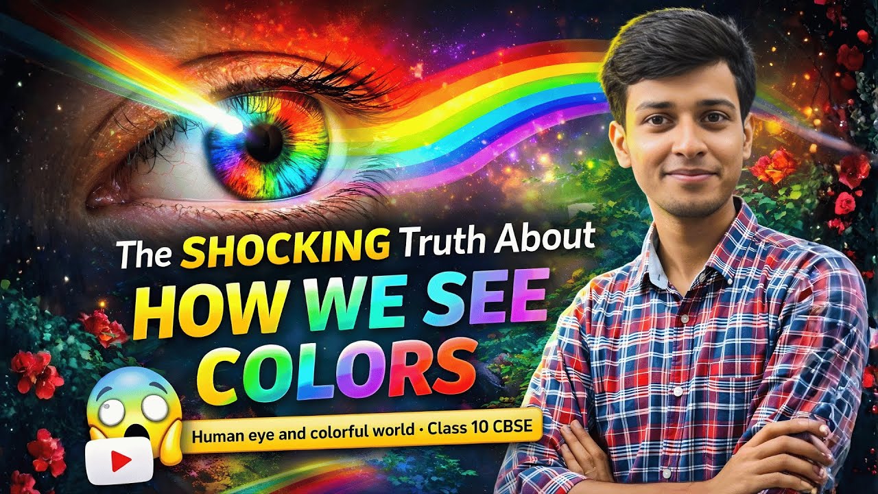 Human Eye & Colourful World in One Shot | Class 10 Science CBSE
