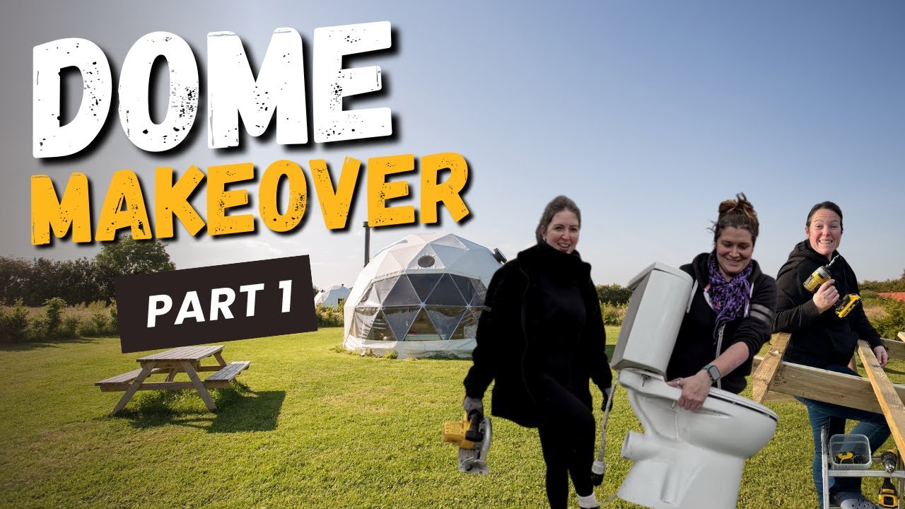 We Demolished Everything!😳Ferguson Dome Outdoor Kitchen Makeover | Part 1
