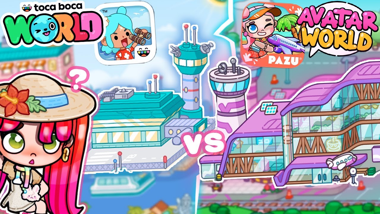 FLUGHAFEN TOCA BOCA vs AVATAR WORLD ✈️ WAS IST BESSER?