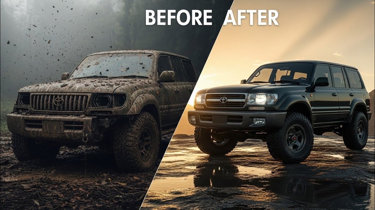 From Rust to Off-Road Beast – 1998 Toyota Land Cruiser Restoration