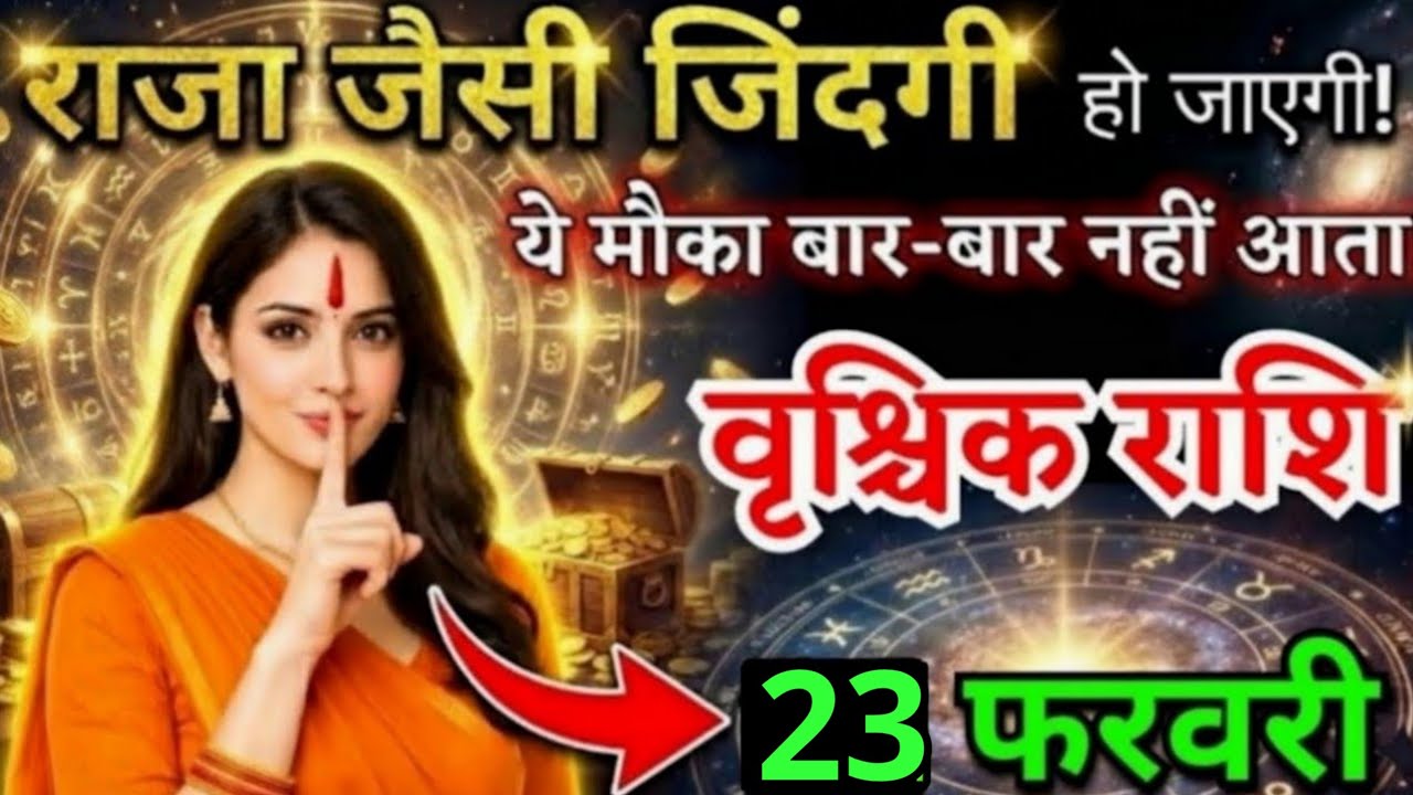 14 फरवरी, वृश्चिक राशि वालों राजा जैसी जिंदगी हो जाएगी, vrishchik Rashi, Aaj Ka Rashifal