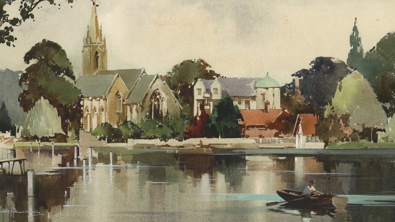When Trains Were Travelling Art Galleries Pt 7/10 British Rail Era - A UK Art Tour - 1948-1970