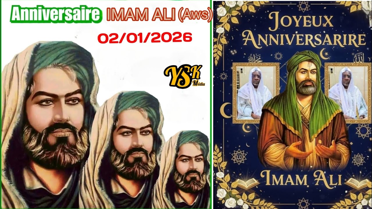Aseïd Cherif Ousmane Madani Haidara,Anniversaire Imam Ali 2 Janvier 2026