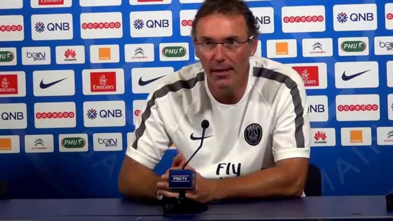 PSG, Conference de presse Laurent Blanc 24/07/2014