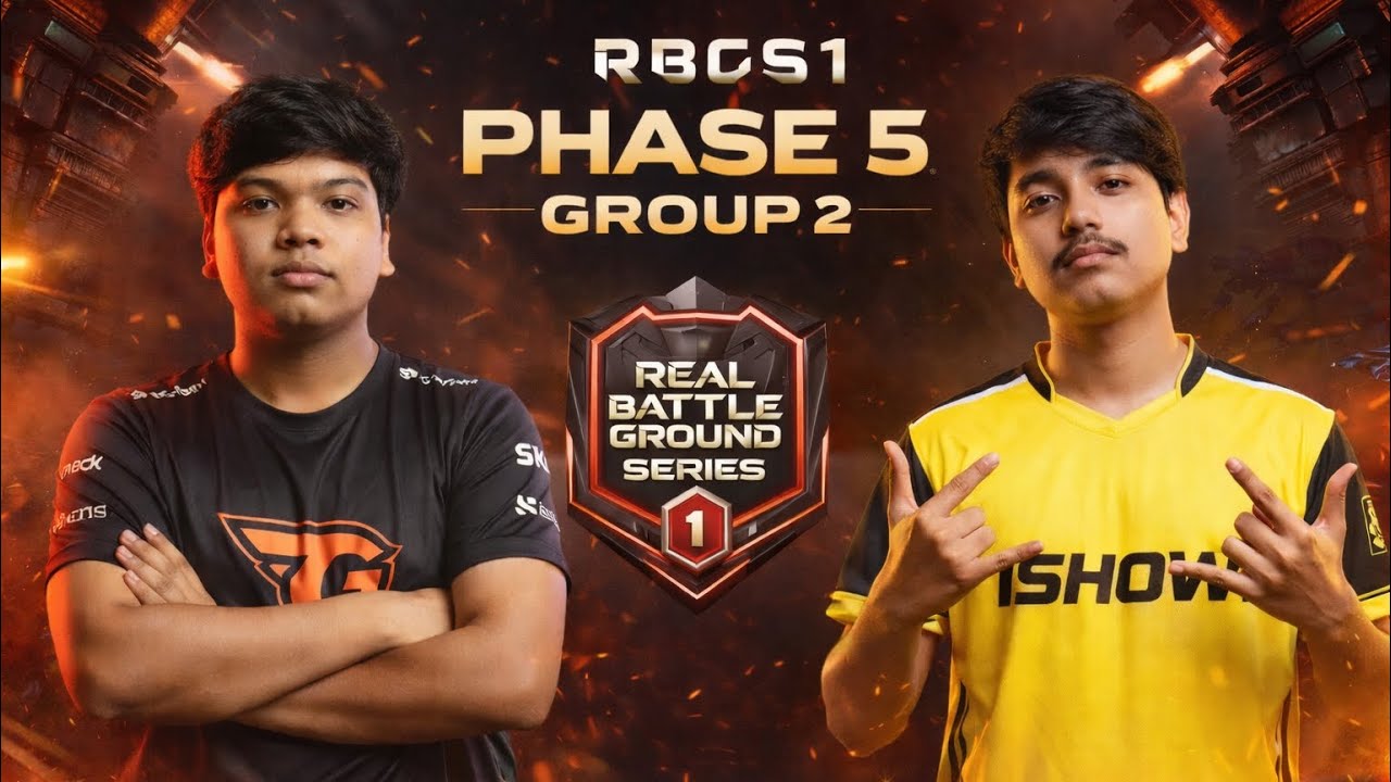 Clovita-Real Battle Ground Series one Phase 5 | Group 2 - Hindi | BGMI tournament