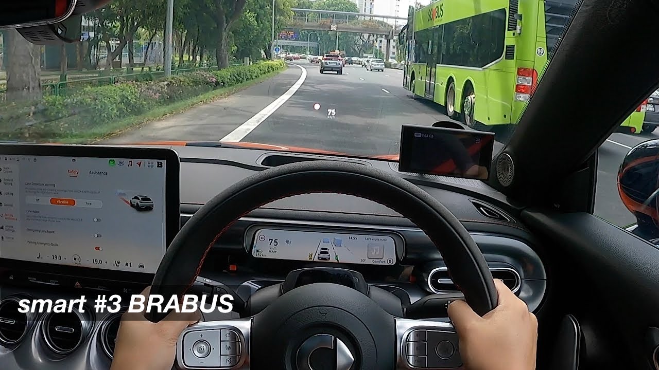 smart #3 BRABUS AWD POV Drive