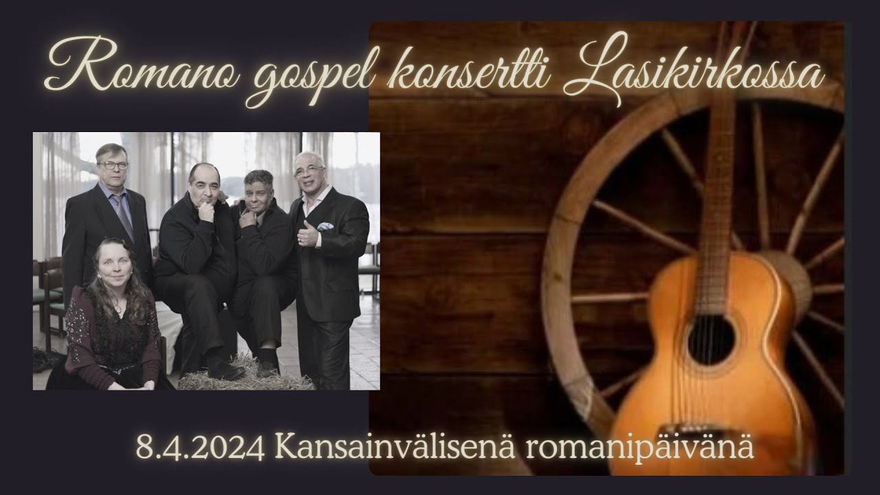 Romano Gospel konsertti Lasikirkossa