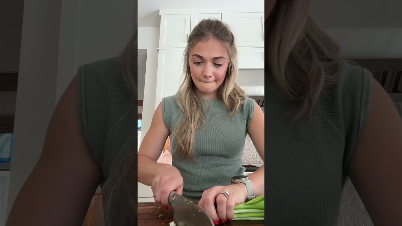 Attempting to make the viral green goddess salad