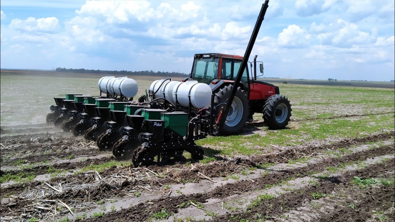 Piket 8 row economy no till maize planter