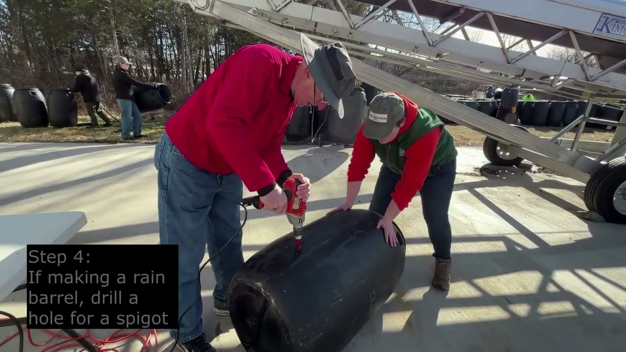 How to Make a Rain Barrel with NVSWCD