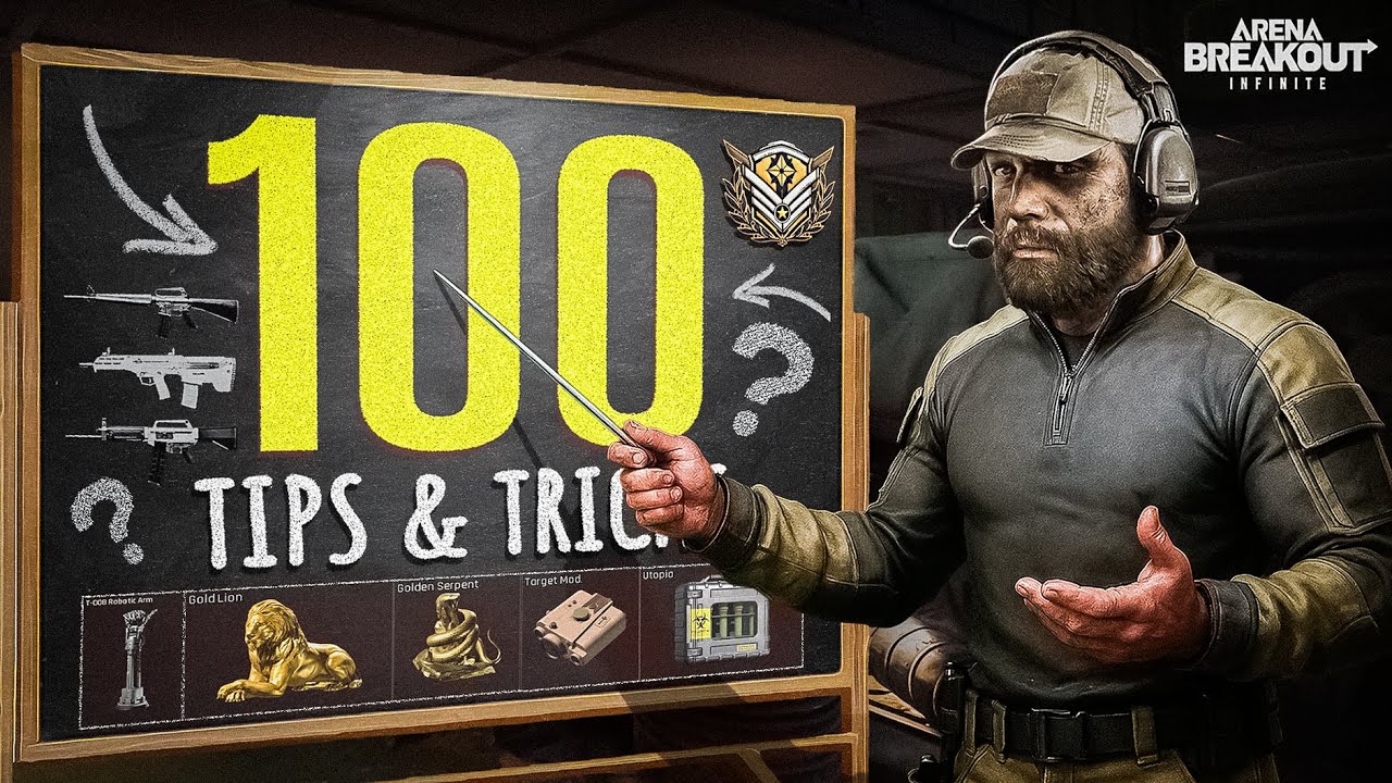 THE ULTIMATE 100 TIPS & TRICKS GUIDE | Arena Breakout Infinite