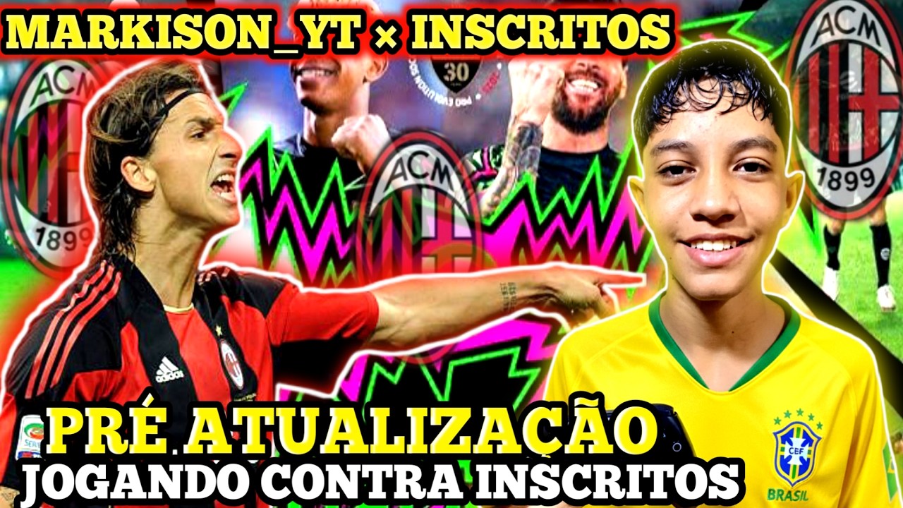 🎮💥eFootball 2026 Pré Atualização Jogando Contra Os Inscritos Ao Vivo