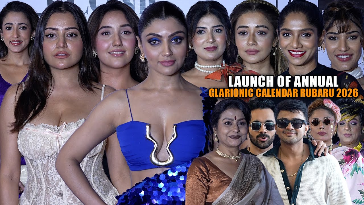 UNCUT - Akanksha Puri, Ashnoor Kaur, Tina, Nehal At Launch Of Annual Glarionic Calendar Rubaru 2026