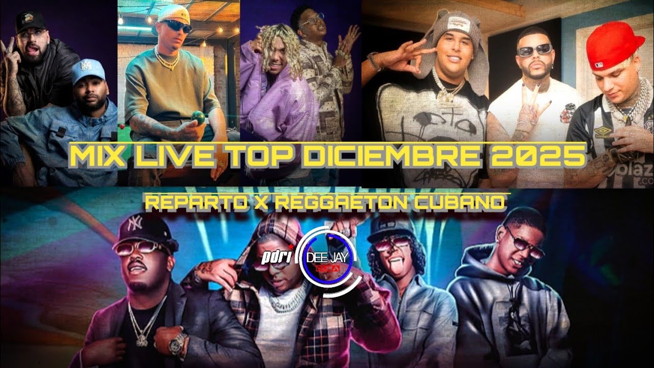 MIX REPARTO X CUBATON DICIEMBRE 2025)(LIVE IN YM DLUXE BAR)(Pdri DJ Cuba)