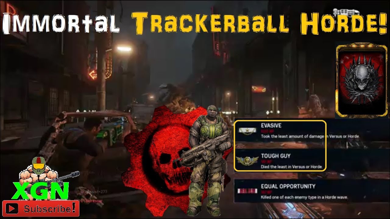 Gears of War 4 Immortal Trackerball Horde Victory with Heavy Class gameplay!