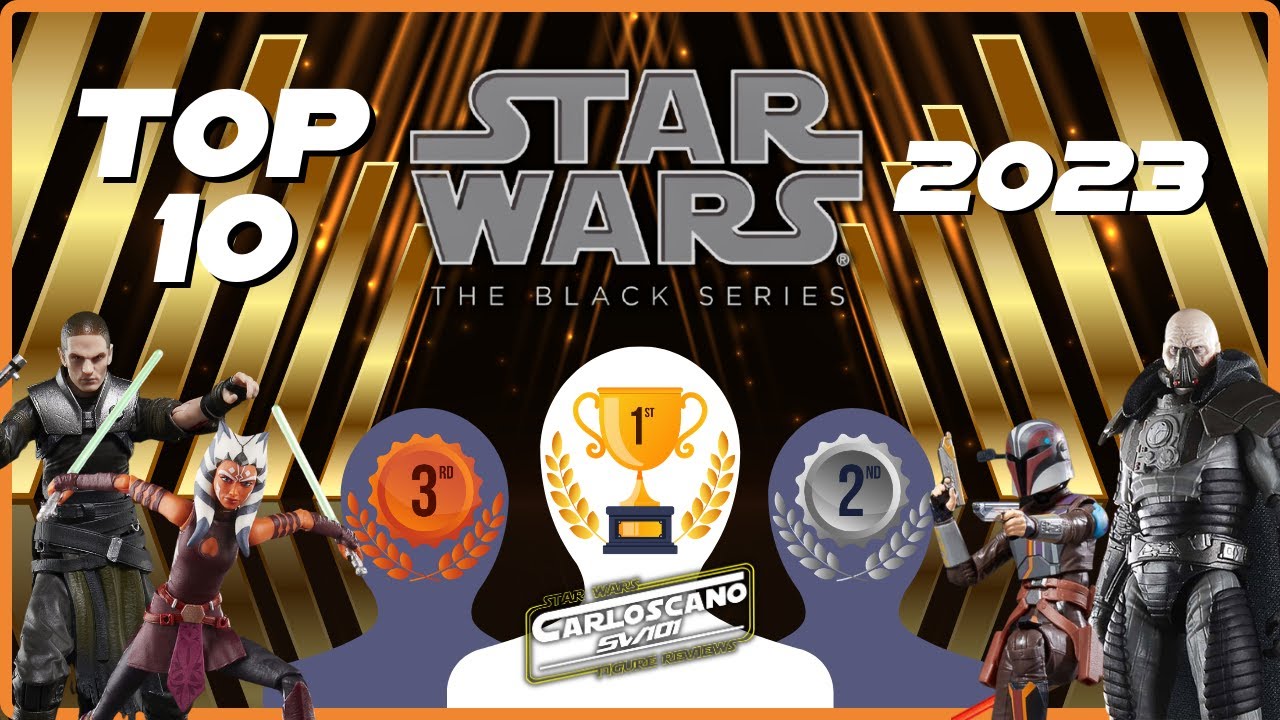 TOP 10 🏆 FIGURAS BLACK SERIES STAR WARS | ¡Lo mejor del 2023! | CarlosCanoSW101
