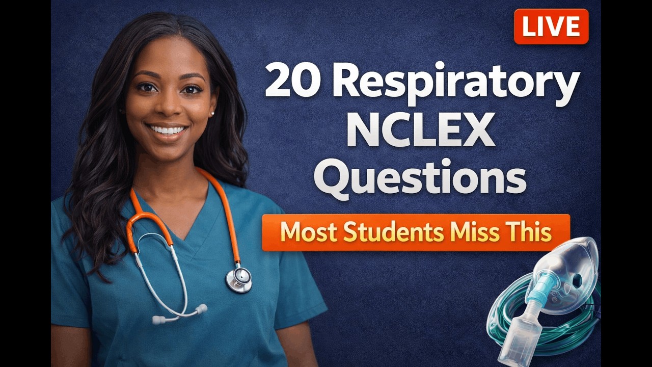 Respiratory NCLEX Questions You Missed (and HOW to Remember Them!)