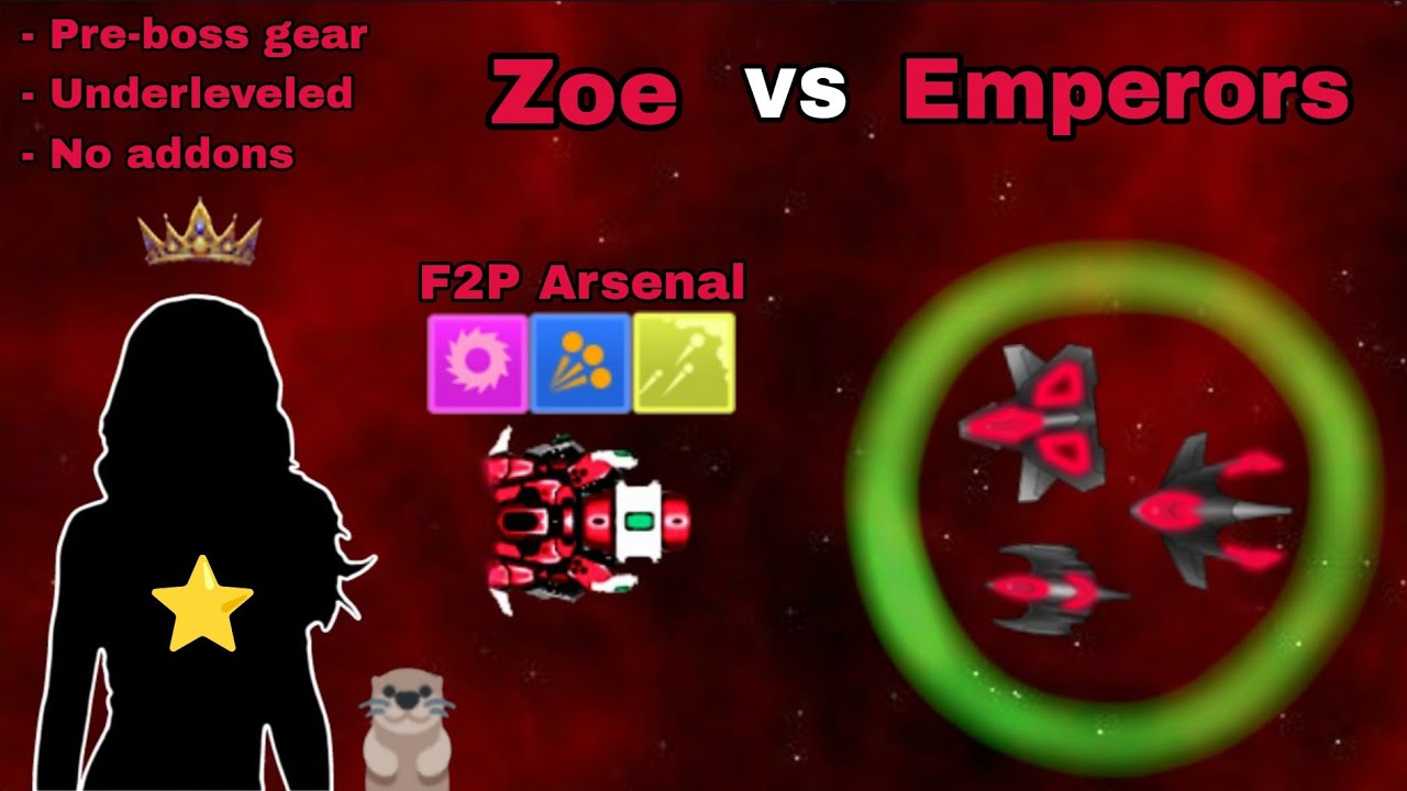 Astroflux: Three Emperors solo kill