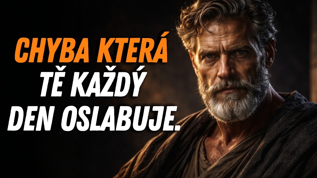 KDYŽ TĚ ZAČNOU IGNOROVAT, NEUTÍKEJ — UDĚLEJ TOTO | STOICISMUS