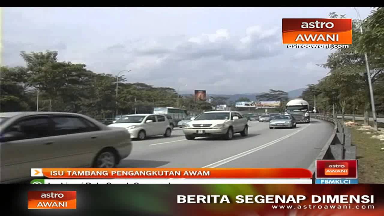Isu tambang pengangkutan awam
