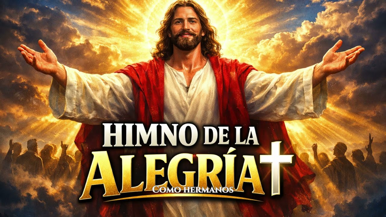👉 HIMNO DE LA ALEGRÍA ✝️ Versión Cristiana | Video Lyric Católico