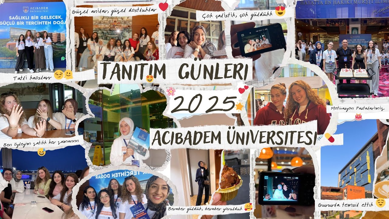 BİR AYLIK ACU TANITIM VLOGU PARDON FİLMİ 🫣 ACIBADEM YURT TURU | YENİ ARKADAŞLAR, YAZ AKŞAMLARI ☀️🌕🌒🎂
