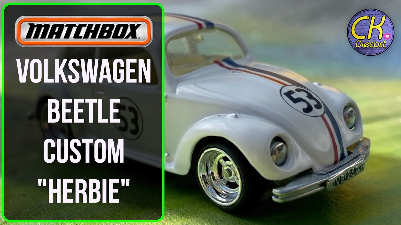 Matchbox restoration volkswagen Beetle Herbie custom..