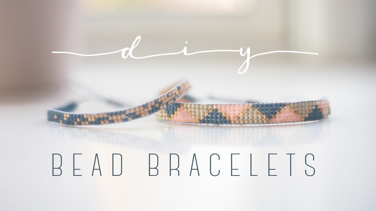 DIY beaded bracelet + free printable