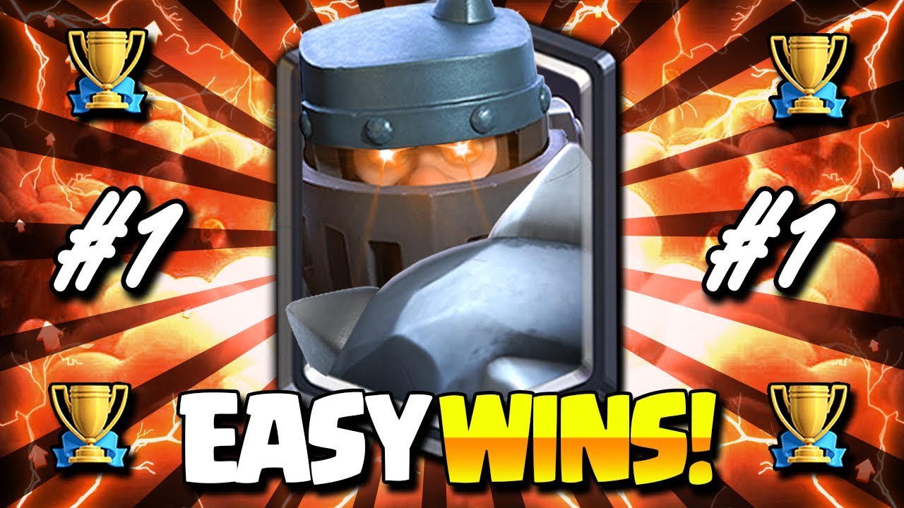 NEW MEGA KNIGHT POWER DECK after UPDATE!! EASY LADDER WINS!