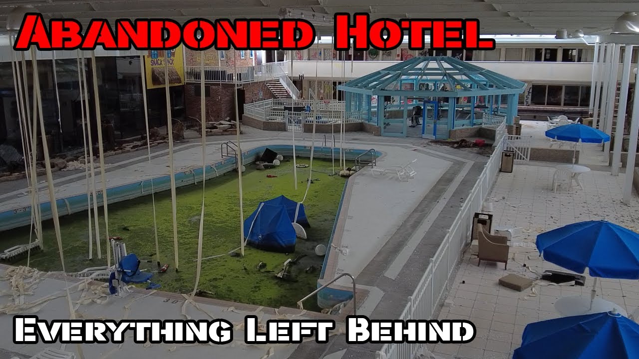 Exploring a Pristine Abandoned Hotel - Everything left behind