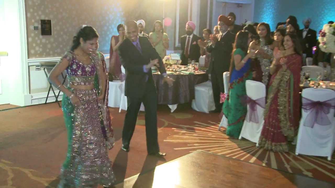 Grand Entrance of the Bride and Groom's Family Members | An Indian Wedding Reception in NYC