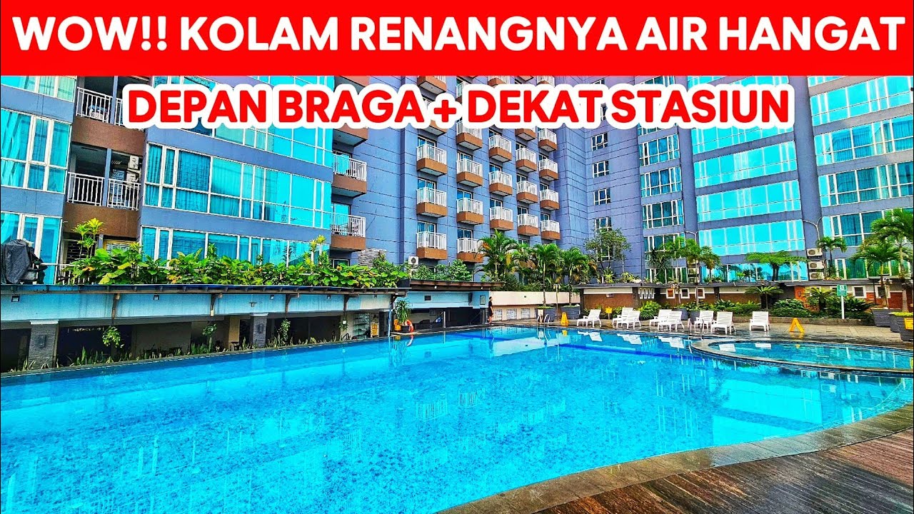 DEKAT BRAGA‼️ HOTEL MEWAH TAPI MURAH KOLAM RENANG AIR HANGAT | EL Hotel Bandung 