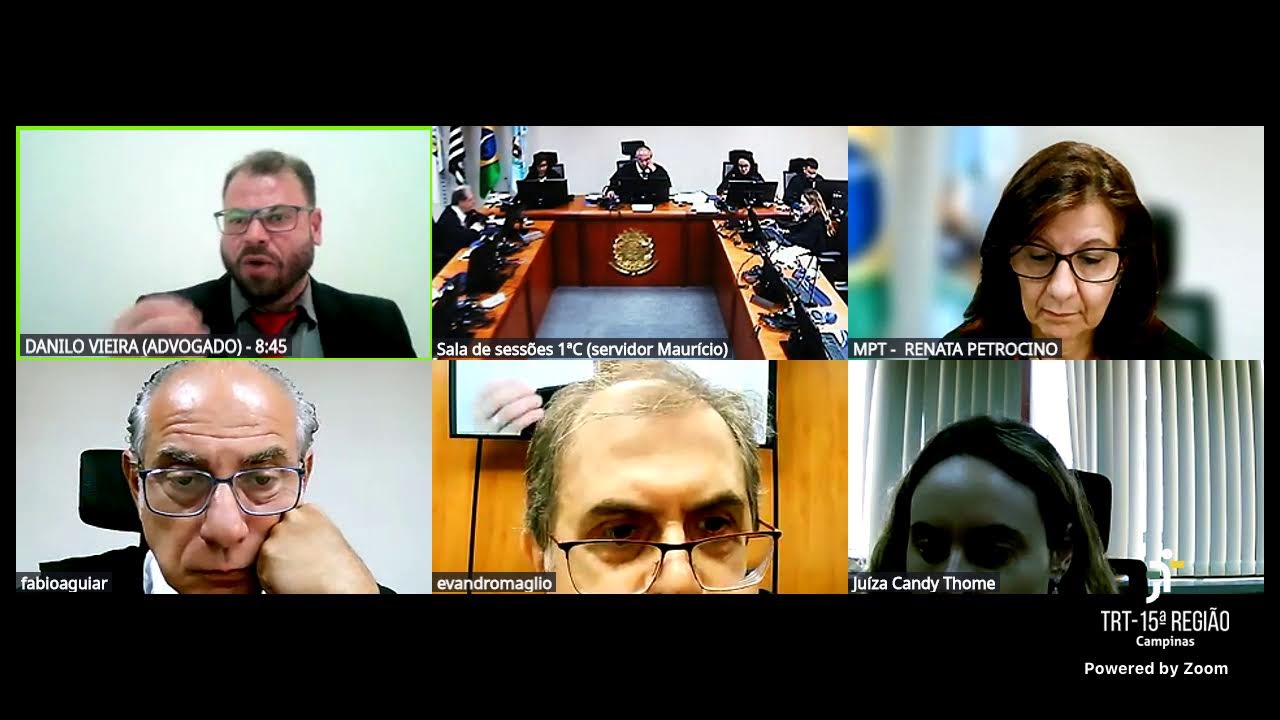 TRT15 - 1ª Câmara - 1ª Turma - 24/02/2026 - Manhã