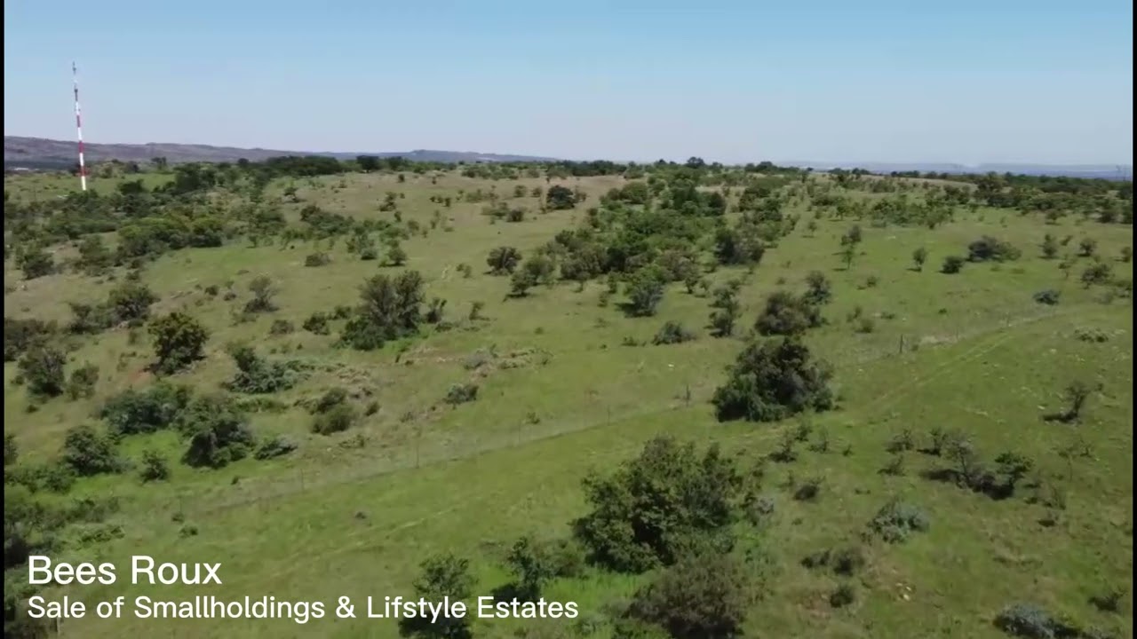 27.40 ha Country Plot With Panoramic Views. Tiegerpoort AH, Pretoria