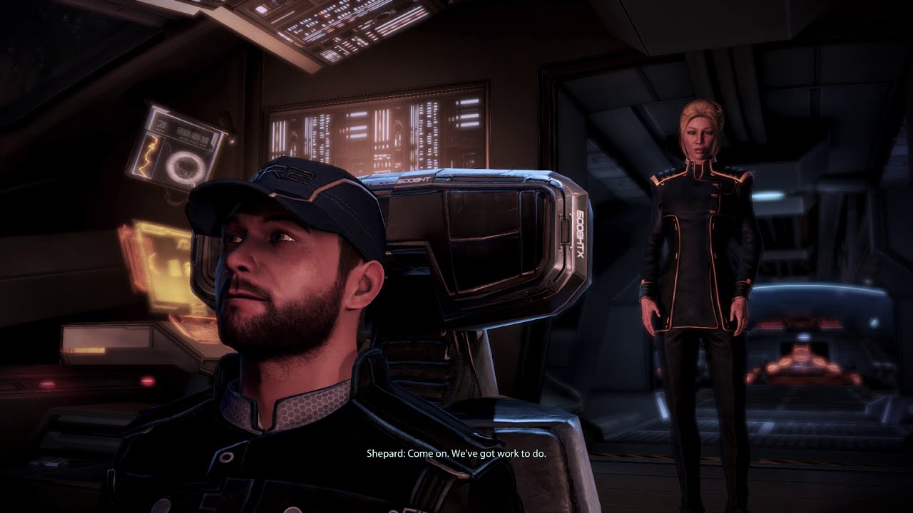 Mass Effect 3 (15.5) Joker attempts to comfort Shepard (a medium success) (Olivia Shepard)