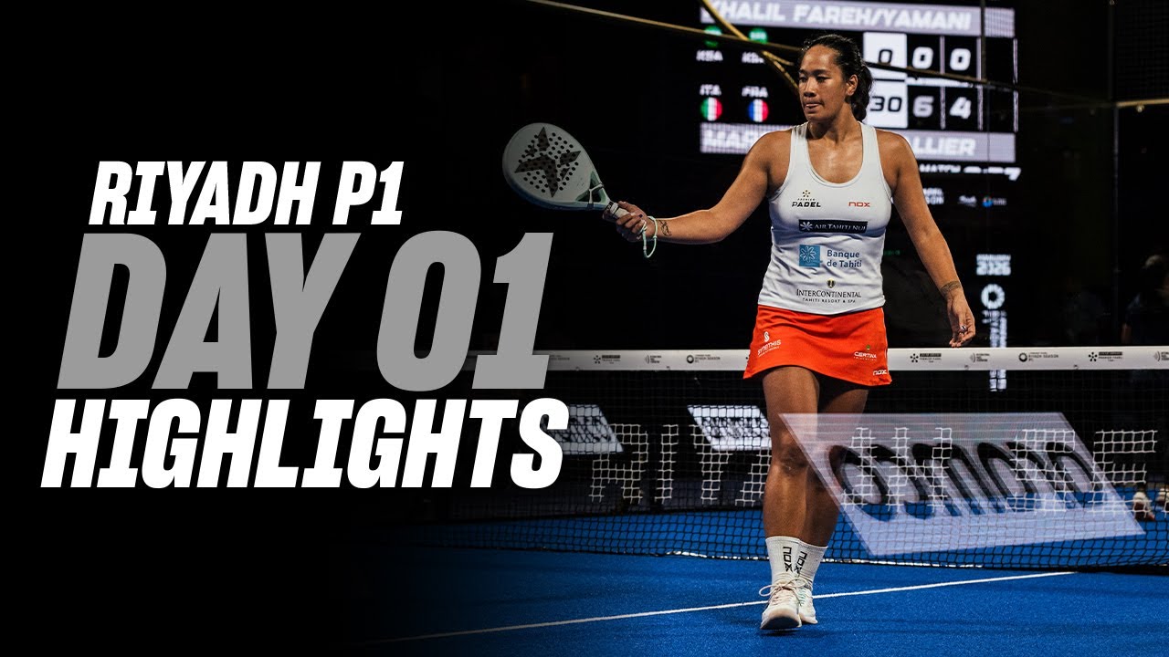 Riyadh Season Premier Padel P1🇸🇦🎾: Day 1 - Women Highlight