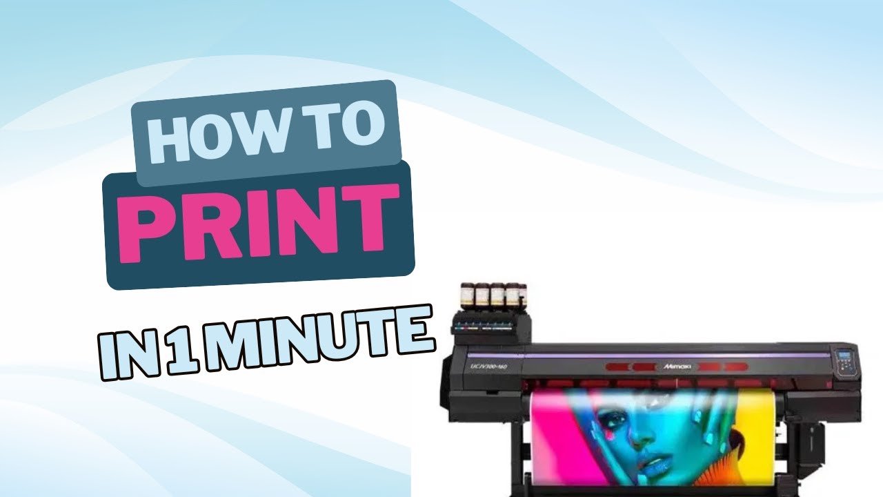 How to uv printing | mimaki machine #howto #viralvideo #printing 