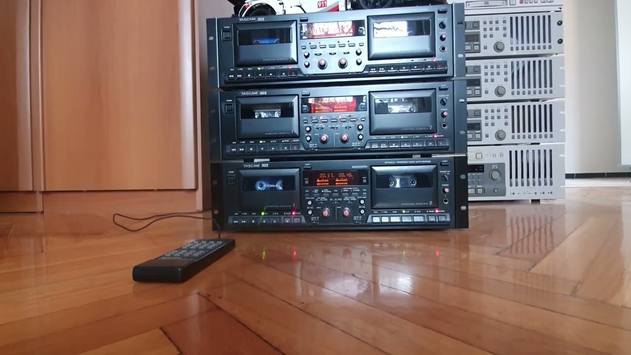 SIN REC TASCAM 302+322