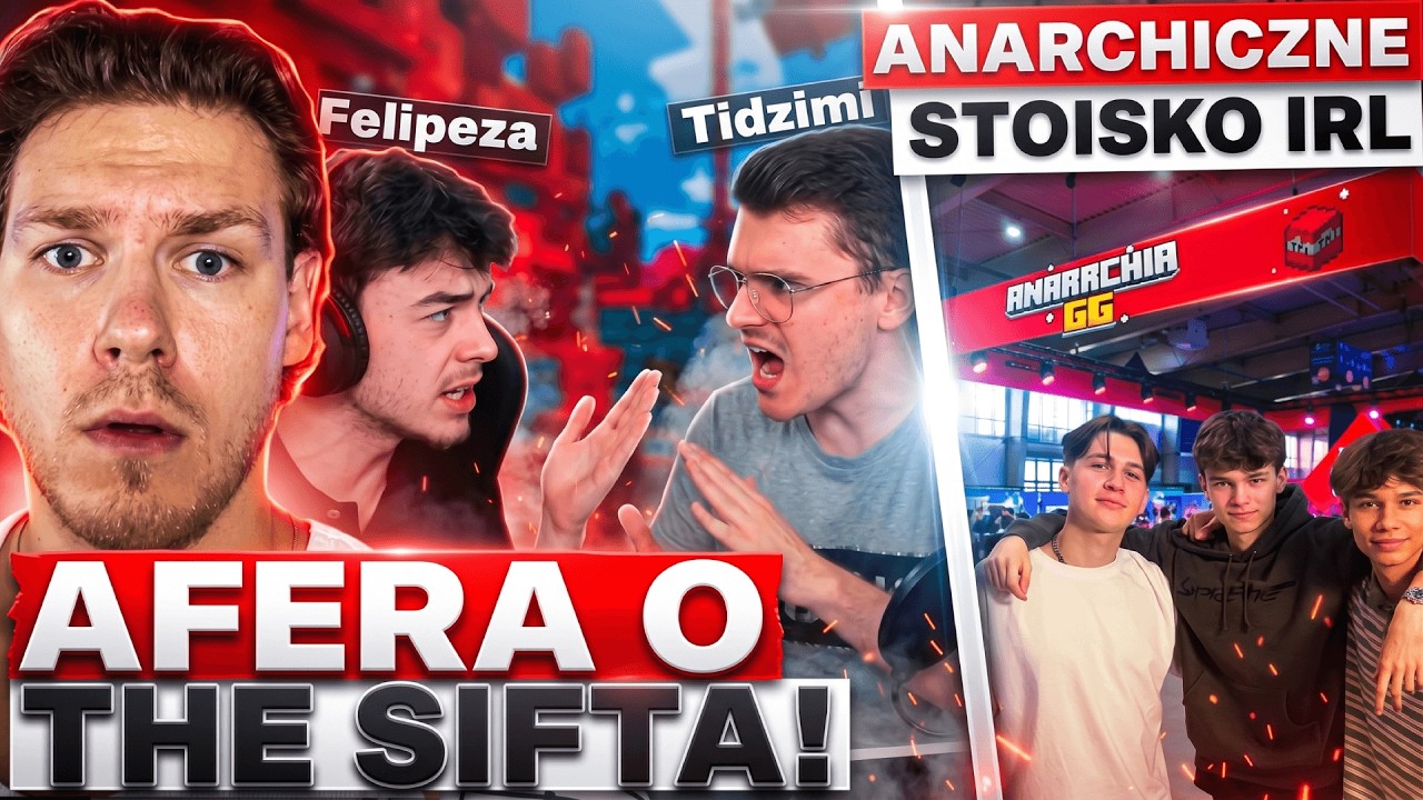 OSTRA KONFRONTACJA TIDZIMIEGO Z FELIPEZĄ! (ANARCHIA IRL, NOWE QSMP 2, ASHSWAG TWARZ)