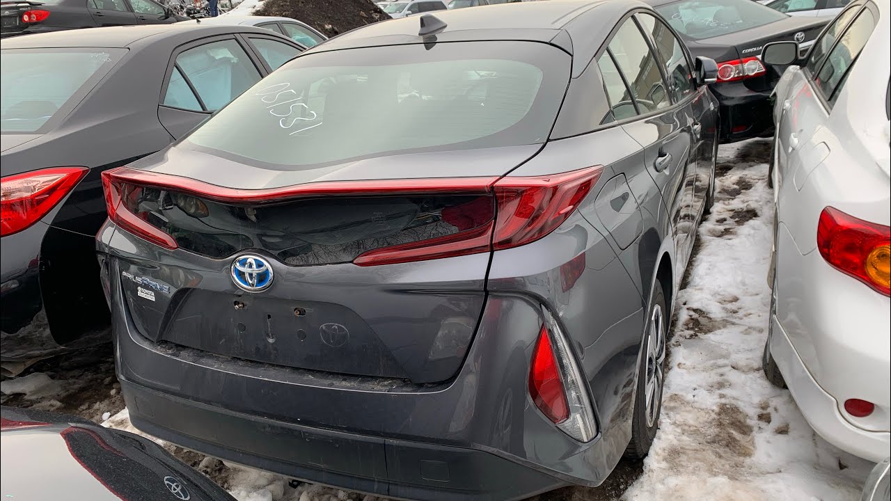За что списали целый Toyota Prius Prime,как такое вообще возможно.В Новороссийск🇷🇺из Нью-Йорка🇺🇸