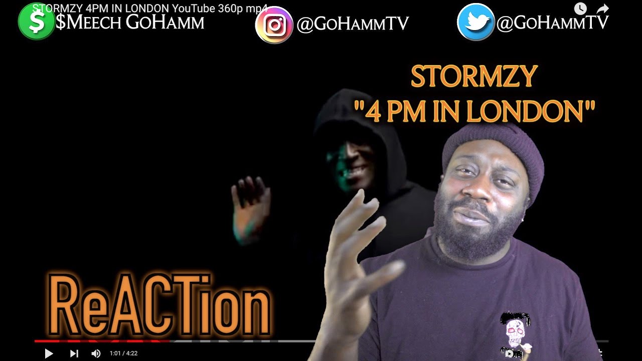 American Reacts | STORMZY - 4 PM In London [GoHammTV]