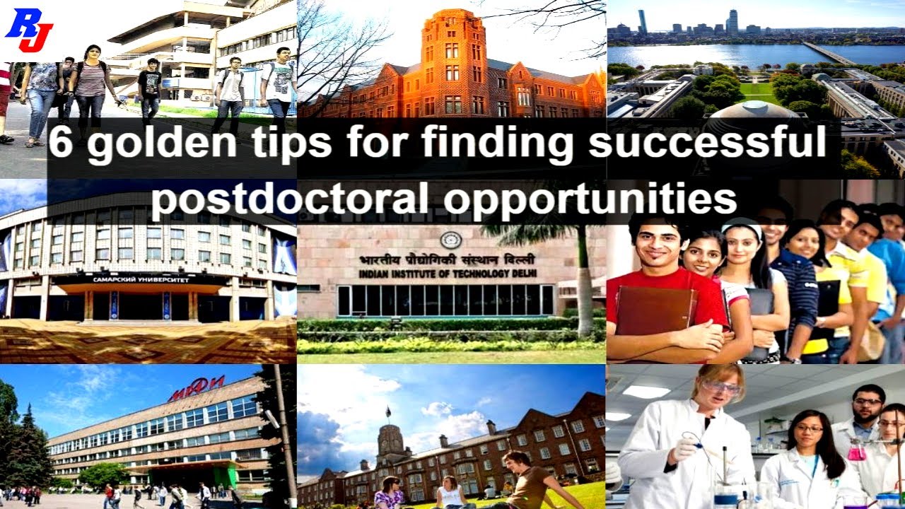 6 golden tips for finding successful postdoctoral opportunities - researchersjob
