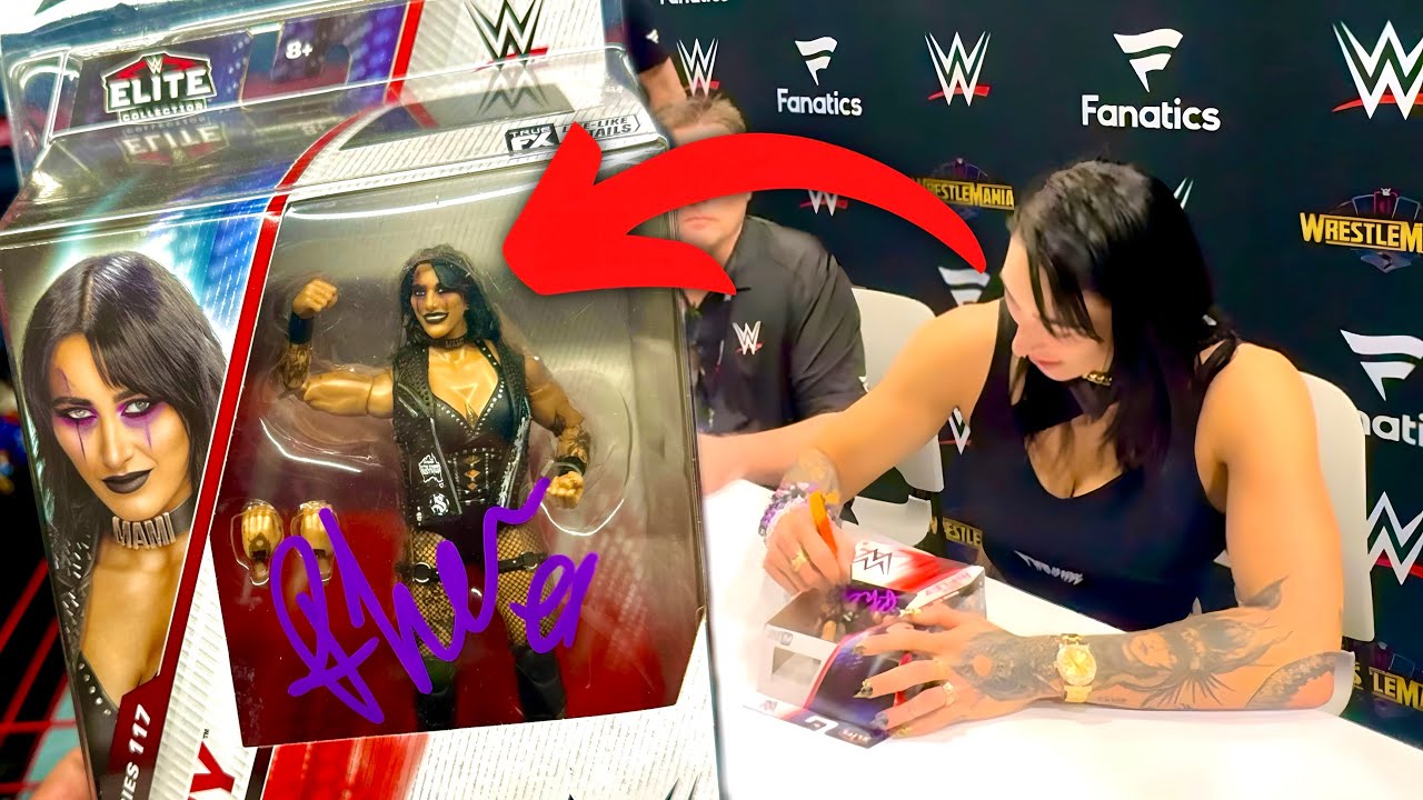 My INSANE AUTOGRAPHED Collection of WWE ACTION FIGURES!