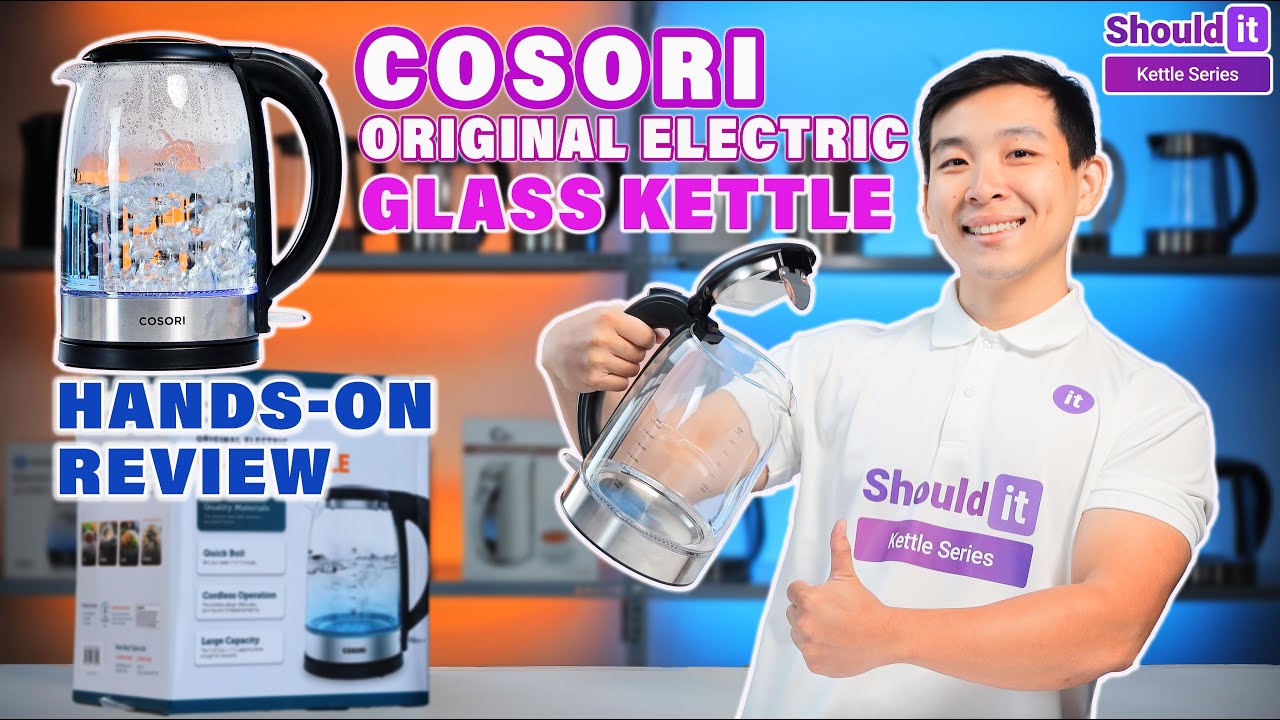 Cosori Glass Electric Kettle GK172-01 Review - Shouldit Kettle Series