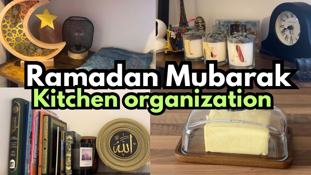 Ramadan Kitchen Cleaning & Organization- Weekend routine in UK