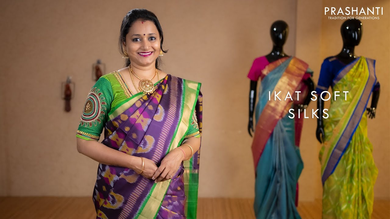 Ikat Soft Silks | 24 April 2021 | Prashanti Sarees