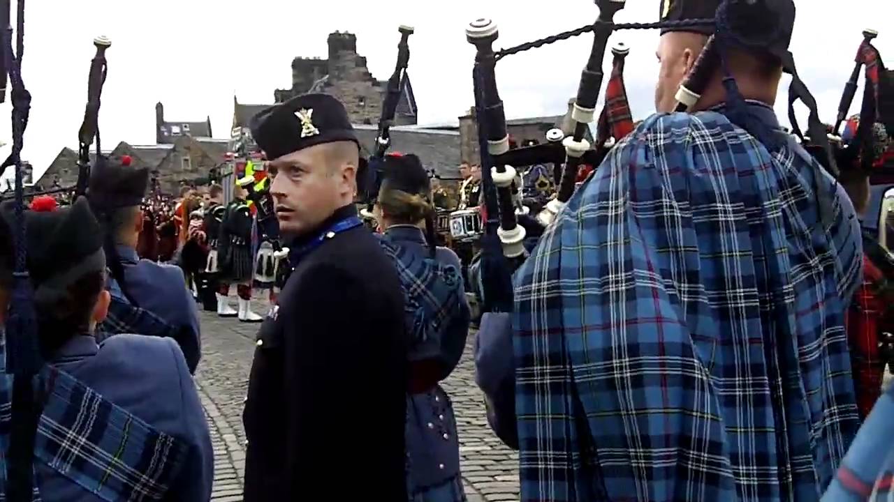Tattoo -- Citadel Band Company bagpipes feel the heat